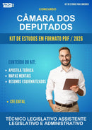Kit de Estudos para o Concurso Câmara dos Deputados para Técnico Legislativo Assistente Legislativo E Administrativo